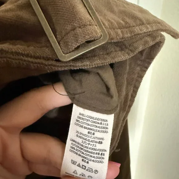 Free People Everlyn Moss Green Button Front Crop Jacket XS - Picture 6 of 7